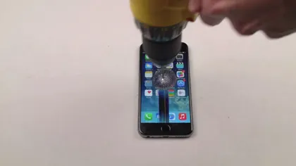 iPhone 6, testat cu bormaşina sau electroşocuri. VIDEO