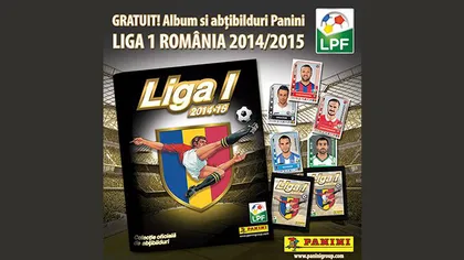 LPF lansează PRIMUL ALBUM PANINI cu loturile celor 18 echipe din Liga I