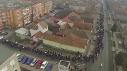 PROTEST pe Facebook. Locuitorii din Sebeş, REVOLTAŢI din cauza poluării VIDEO