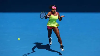 AUSTRALIAN OPEN. Serena Williams, calificare cu emoţii în sferturile de finală
