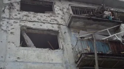 RĂZBOI ÎN UCRAINA: Oraşul Stahanov a fost bombardat cu rachete 