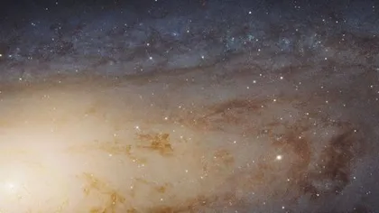 Cea mai detaliată poză a Andromedei, făcută de telescopul Hubble. Galaxia se va ciocni cu Calea Lactee