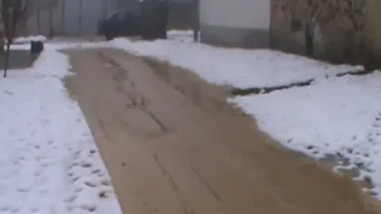 INUNDAŢII după topirea zăpezilor: Zeci de gospodării din vestul ţării, în pericol VIDEO
