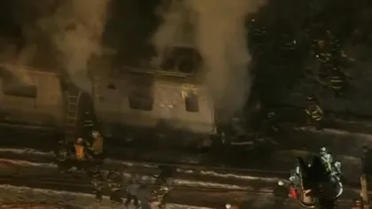 Accident feroviar grav la New York: Cel puţin şase morţi. VIDEO