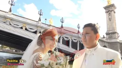 Nunta unor ROMI stabiliţi la Paris face ÎNCONJURUL lumii VIDEO