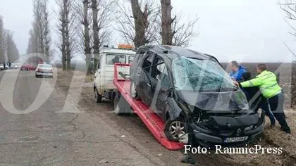 Fiica unui viceprimar din Buzău a murit într-un accident rutier. Părinţii şi fratele ei au fost răniţi