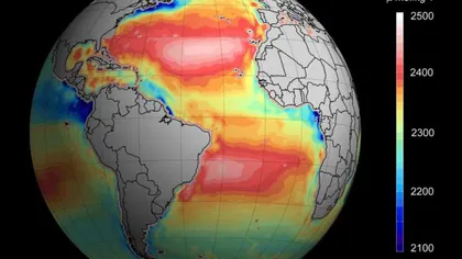 O nouă hartă a acidității oceanelor planetei, realizată pe baza datelor satelitare