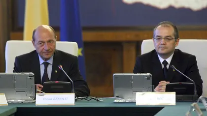 DOSAR GALA BUTE. Traian Băsescu a participat la şedinţa de Guvern în care s-a aprobat organizarea