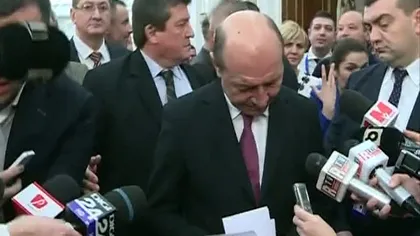 Traian Băsescu are şi el o LISTUŢĂ: M-am hotărât să nu îmi las distrus mandatul VIDEO