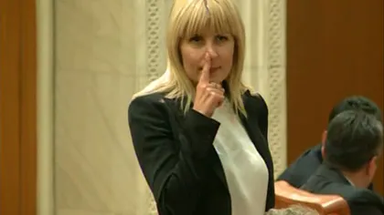 GESTUL ELENEI UDREA din Parlament, copiat din filmele cu mafioţi VIDEO