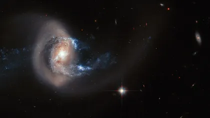 Telescopul Hubble a oferit dovezi de CANIBALISM GALACTIC