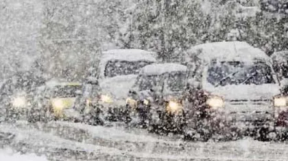 VREMEA ÎN BUCURESTI: Ninge în Capitală!