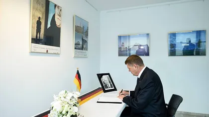 Preşedintele Klaus Iohannis, la Ambasada Germaniei
