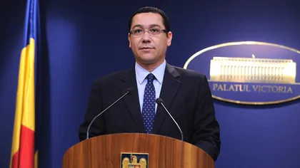 Victor Ponta: Pentru 2015, Guvernul a aprobat garanții în valoare de peste 2,5 miliarde de lei 
