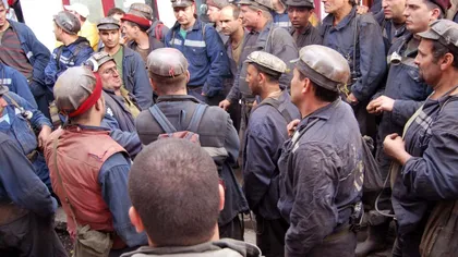 Peste 5.000 de mineri şi energeticieni au protestat în Târgu-Jiu