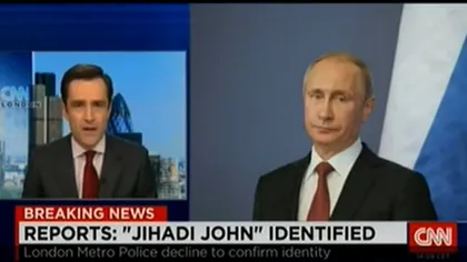 Gafă la CNN. Vladimir Putin, prezentat drept teroristul SI cunoscut ca 