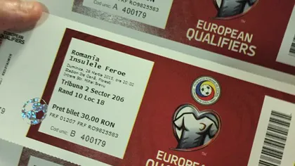 Gafă COLOSALĂ a FRF. Ce scrie pe biletele pentru meciul ROMÂNIA-FEROE
