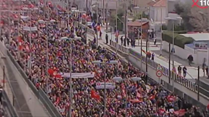 Marş în memoria victimelor atacului din Tunis. Ce a declarat Bogdan Aurescu, prezent şi el la eveniment