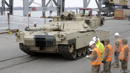 SUA vor staţiona 800 de tancuri în Europa, ca răspuns la conflictul din Ucraina şi disensiunile cu Rusia