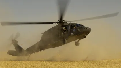 Elicopter militar prăbuşit în apropierea de Kiev: Pilotul a murit, doi membri ai echipajului, răniţi