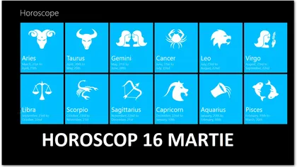 Horoscop 16 martie. Ce rezervă astrele fiecărei zodii