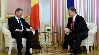 Petro Poroşenko: Am convenit că România o să susţină ELIMINAREA VIZELOR pentru ucraineni VIDEO