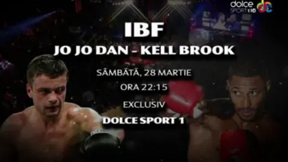 Jo Jo Dan - Kell Brook LIVE VIDEO DOLCE SPORT, duelul pentru titlul mondial IBF. UPDATE
