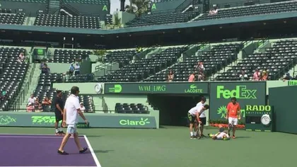 Îngrijorare maximă la Miami. Rafa Nadal s-a prăbuşit pe teren, în timpul antrenamentului