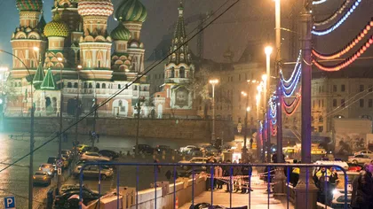 Multe dintre camerele de supraveghere erau dezactivate în noaptea asasinării lui Nemţov. Filmările, neclare