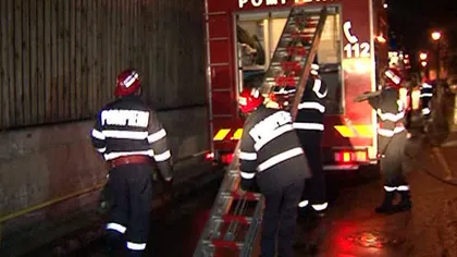 Incendiu într-un bloc din Cluj Napoca: Oamenii s-au îmbrâncit pe scări ca să iasă din clădire