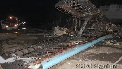 Avion prăbuşit în Ucraina: Pilotul a murit