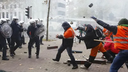 Mii de belgieni au ieşit în stradă. Ei contestă măsurile de austeritate luate de guvernanţi