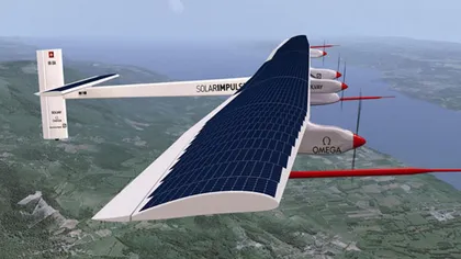 Avionul Solar Impulse 2 a aterizat cu succes după un zbor de peste 20 de ore FOTO