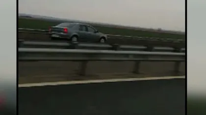 Imagini ŞOCANTE filmate pe autostradă. Un şofer inconştient a GONIT pe CONTRASENS printre maşini VIDEO