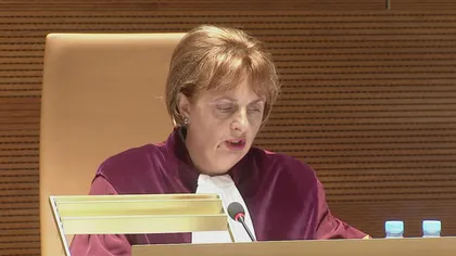 Camelia Toader, desemnată de Guvern pentru funcţia de judecător la Curtea de Justiţie a Uniunii Europene