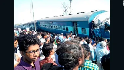 Tren de călători deraiat în nordul Indiei: 26 de persoane au murit, 50 sunt rănite