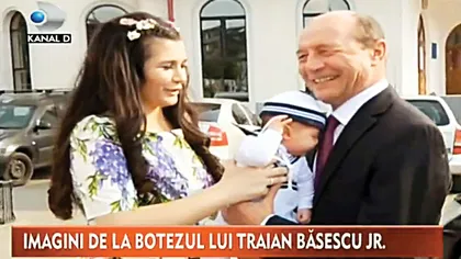 Meniu exclusivist la botezul lui Traian Băsescu junior
