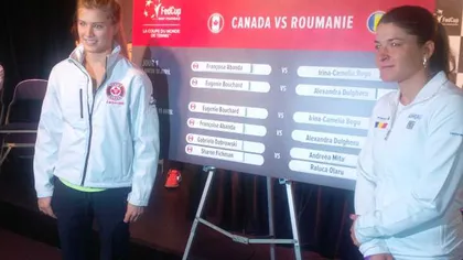 FED CUP. Moment penibil înainte de Canada-România. Bouchard a refuzat să dea mâna cu Alexandra Dulgheru