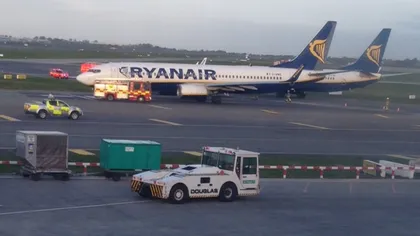 ACCIDENT AVIATIC: Două avioane Ryanair şi-au lovit aripile pe aeroportul din Dublin