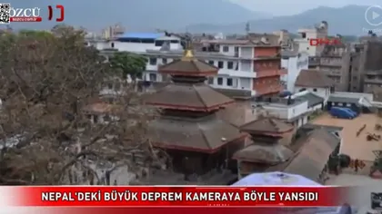 Cutremurul din Nepal surprins în imagini. Reacţia BIZARĂ a păsărilor înaintea seismului VIDEO
