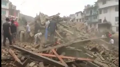 CUTREMUR NEPAL: Seismul a fost urmat de aproape 100 de replici