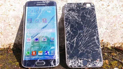 Test de rezistenţă: Galaxy S6 Edge versus iPhone 6