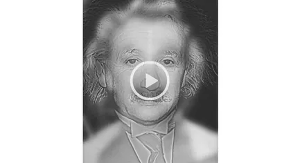 Albert Einstein sau Marilyn Monroe? O iluzie optică inedită îţi spune imediat dacă ai nevoie de ochelari VIDEO