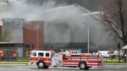 SUA: Incendiu de AMPLOARE într-un complex al societăţii General Electric VIDEO