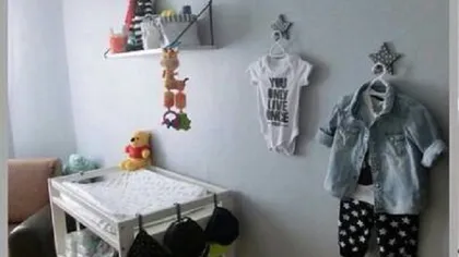 Cum arată camera bebeluşului Andreei Mantea
