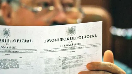 Hotărârea privind votul Senatului în cazul Şova, publicată în Monitorul Oficial