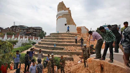 Cutremur Nepal: Centrul istoric din Kathmandu, devastat de seism