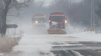Avertisment de la CENTRUL INFOTRAFIC: Drumuri blocate de zăpadă. VIDEO