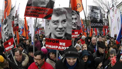 Boris Nemţov este comemorat la Moscova, la 40 de zile de la asasinarea sa