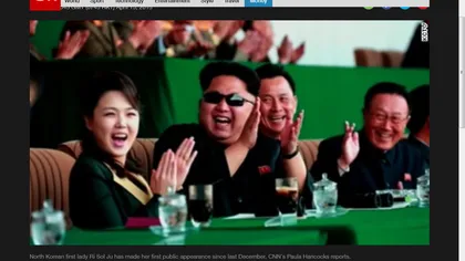 Eveniment la Phenian: Prima Doamnă a Coreei de Nord a apărut în public după o lungă absenţă